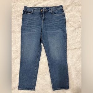 Womens size 14 a.n.a. mid-rise boyfriend jeans